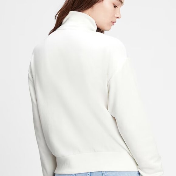 Gap Half-Zip Mockneck Sweatshirt - Picture 4 of 6